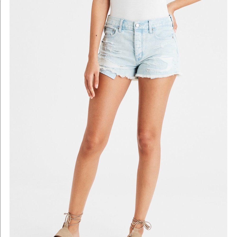 American Eagle Hi-rise Festival Shorts